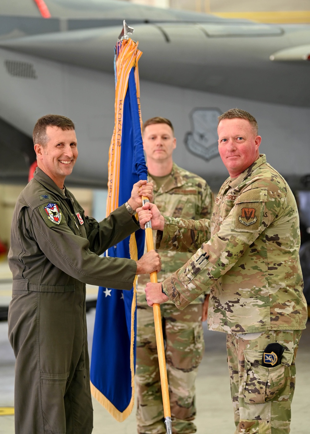 104th Fighter Wing welcomes new command chief during Change of Responsibility ceremony