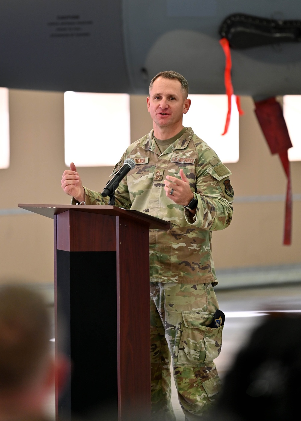 104th Fighter Wing welcomes new command chief during Change of Responsibility ceremony