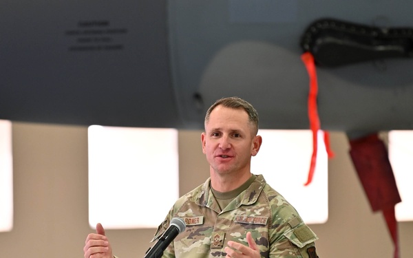 104th Fighter Wing welcomes new command chief during Change of Responsibility ceremony
