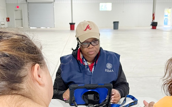 FEMA Disaster Survivor Assistance Outreach Specialists are Providing Information to Survivors of Hurricane Helene