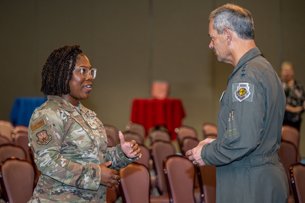 ACC Commander joins forces for Checkered Flag at Tyndall AFB