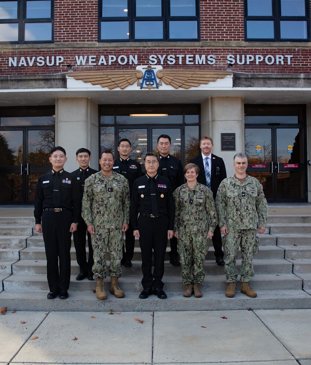 Republic of Korea Navy Delegation Visits NAVSUP WSS