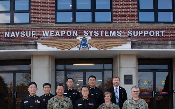 Republic of Korea Navy Delegation Visits NAVSUP WSS