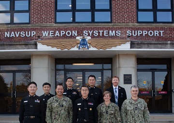 Republic of Korea Navy Delegation Visits NAVSUP WSS