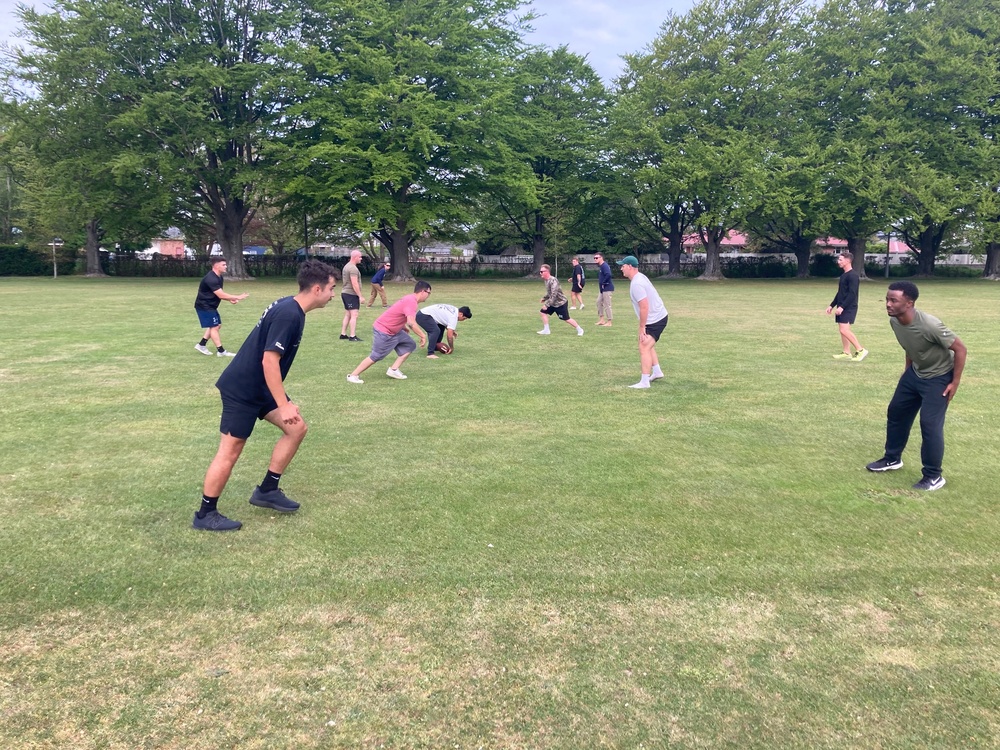 DET Antarctica Plays American Football (NMCB3)