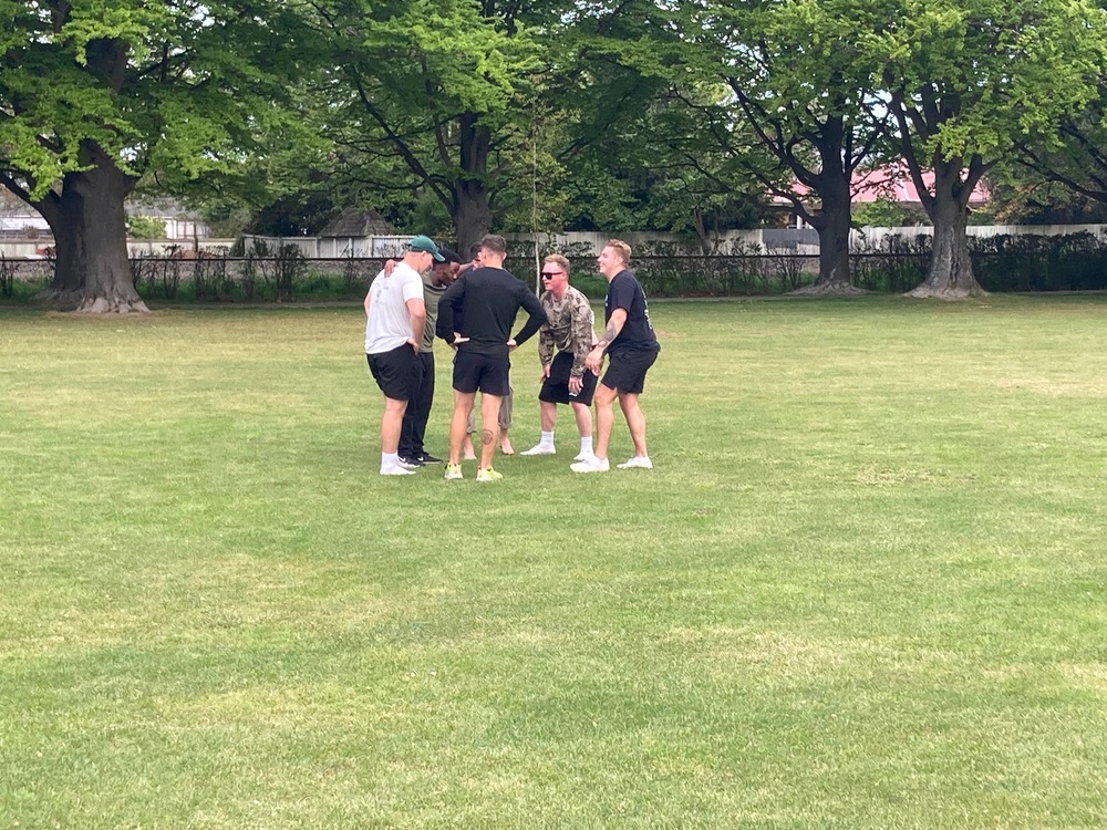 DET Antarctica Plays American Football (NMCB3)