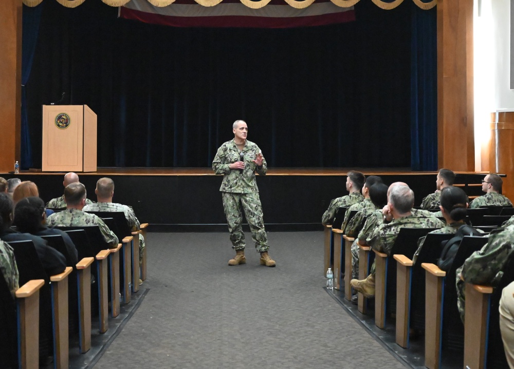 NMRTC Beaufort Welcomes Admiral Brown