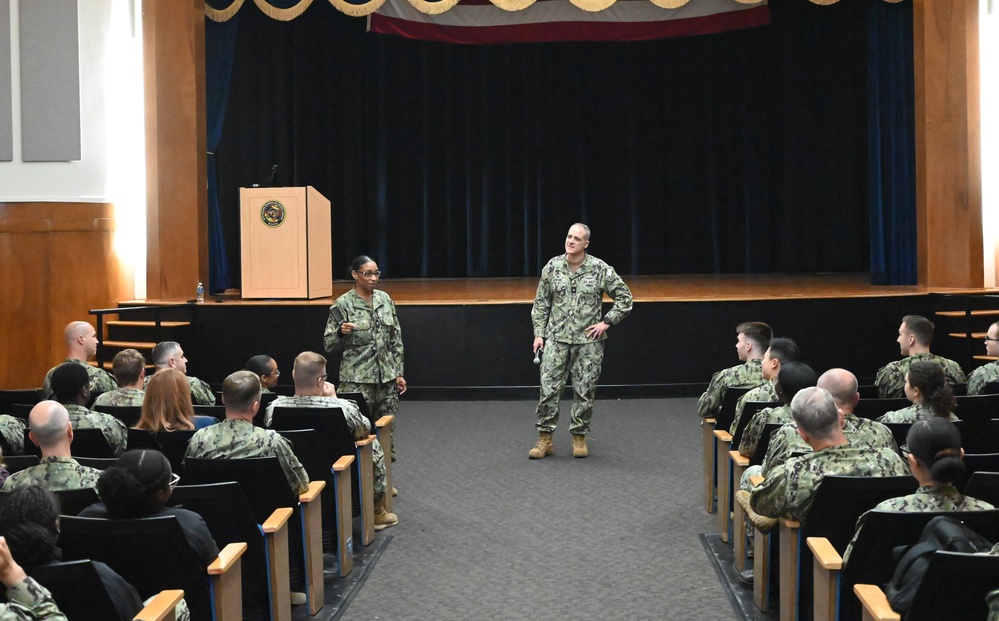 NMRTC Beaufort Welcomes Admiral Brown