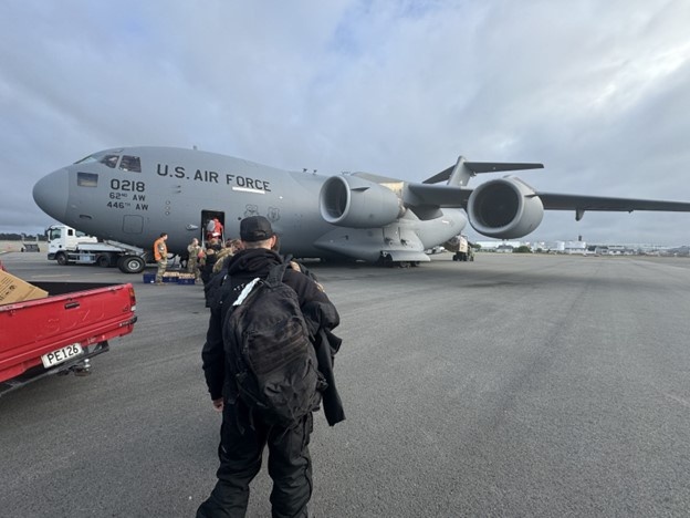 DET Antarctica Arrives in Antarctica (NMCB-3)