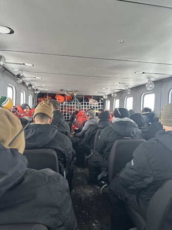 DET Antarctica Arrives in Antarctica (NMCB-3)