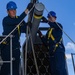 USS Gerald R. Ford (CVN 78) Sailors Load RAM Launcher