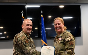 104th Fighter Wing Comptroller Change of Command