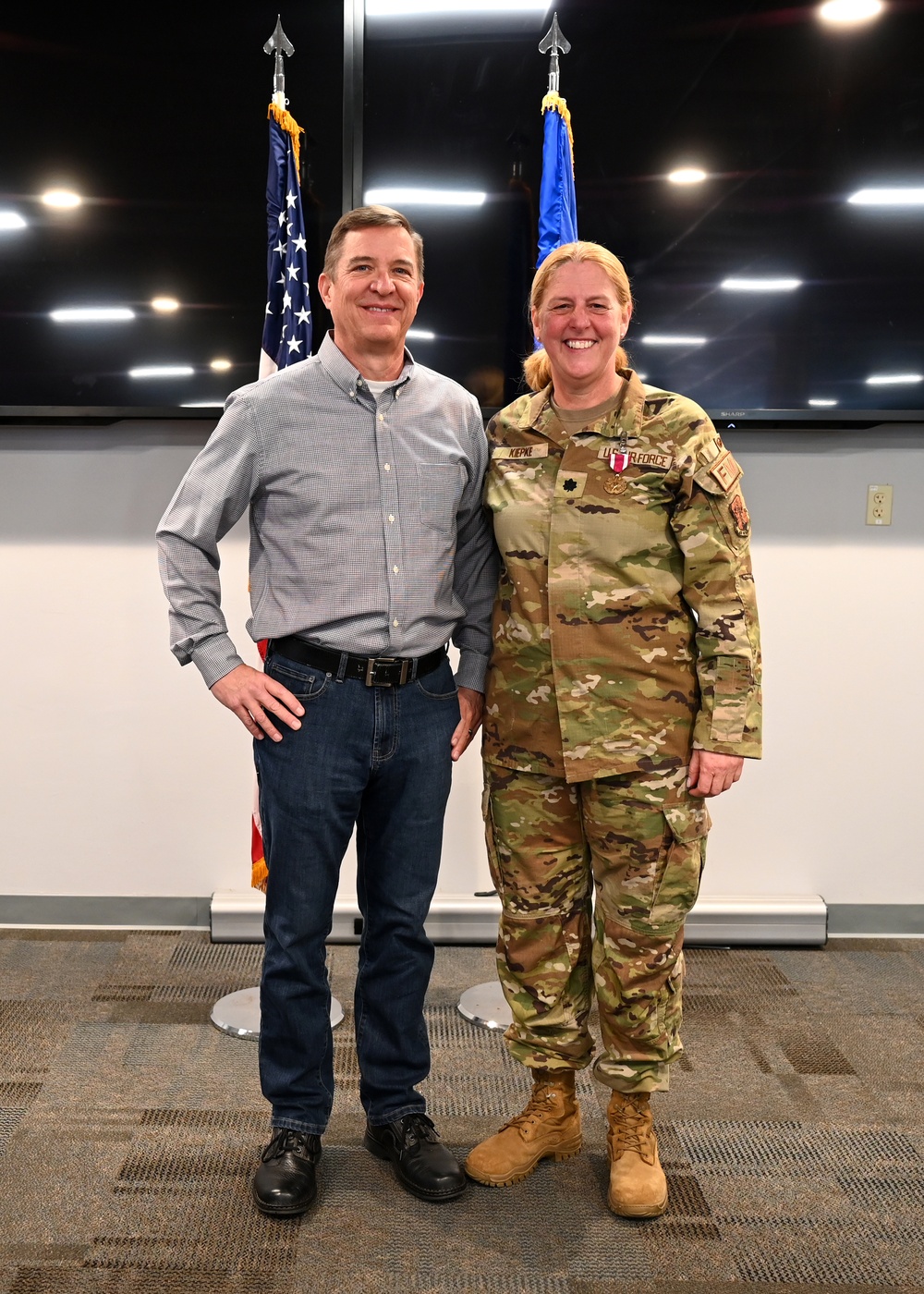 104th Fighter Wing Comptroller Change of Command