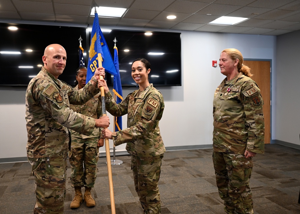 104th Fighter Wing Comptroller Change of Command