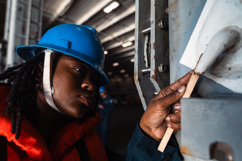 Boatswain's Mate Seaman Jada Hall