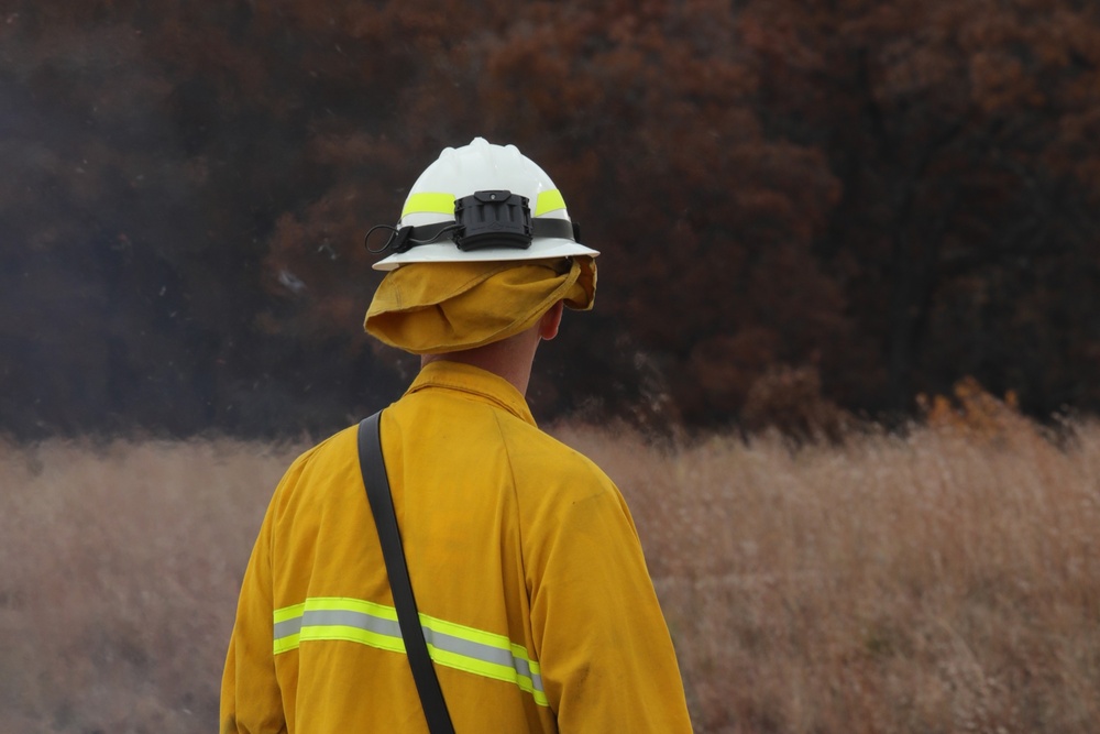 Fort McCoy conducts October prescribed burn during ‘spring-like’ conditions