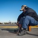 USS Carl Vinson (CVN 70) Sailor Performs Maintenance