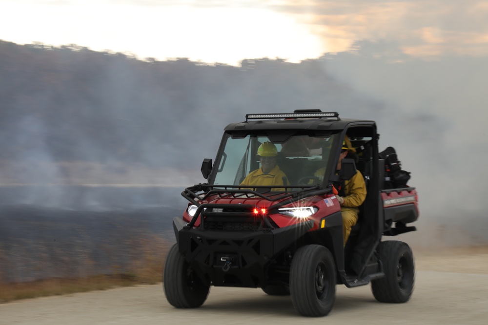 Fort McCoy conducts October prescribed burn during ‘spring-like’ conditions