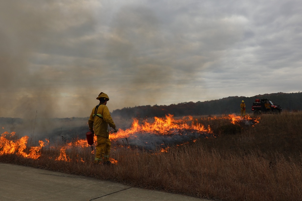 Fort McCoy conducts October prescribed burn during ‘spring-like’ conditions