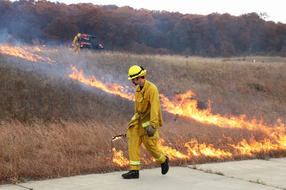 Fort McCoy conducts October prescribed burn during ‘spring-like’ conditions