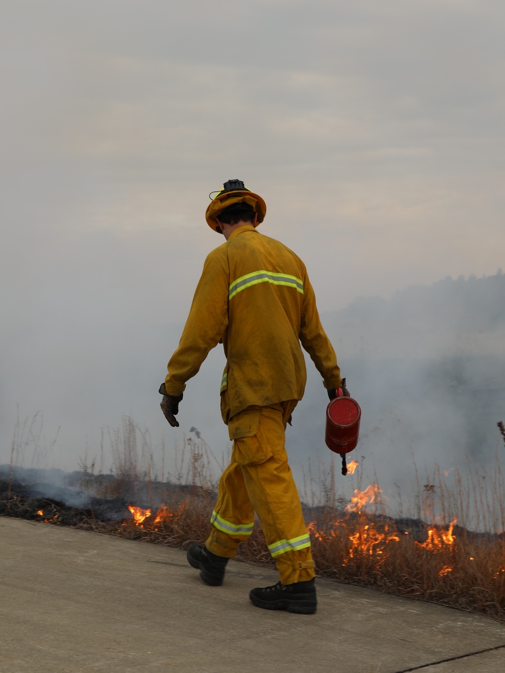 Fort McCoy conducts October prescribed burn during ‘spring-like’ conditions