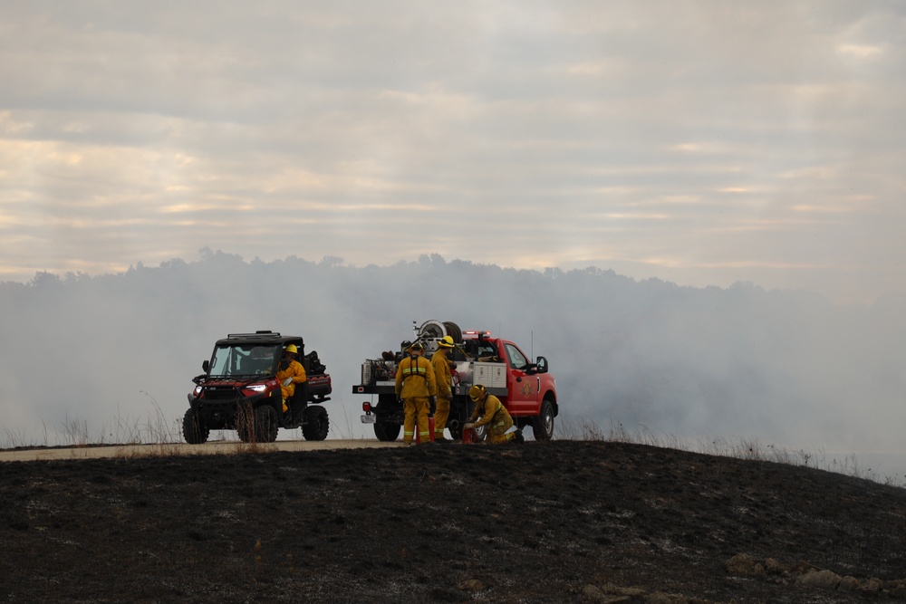 Fort McCoy conducts October prescribed burn during ‘spring-like’ conditions