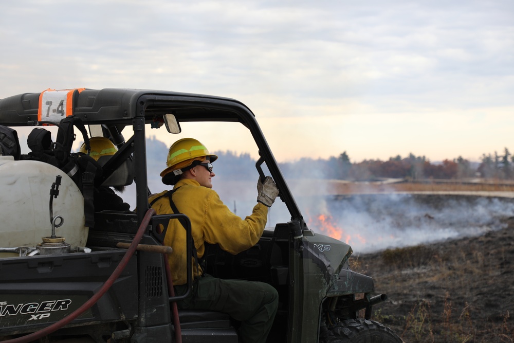 Fort McCoy conducts October prescribed burn during ‘spring-like’ conditions