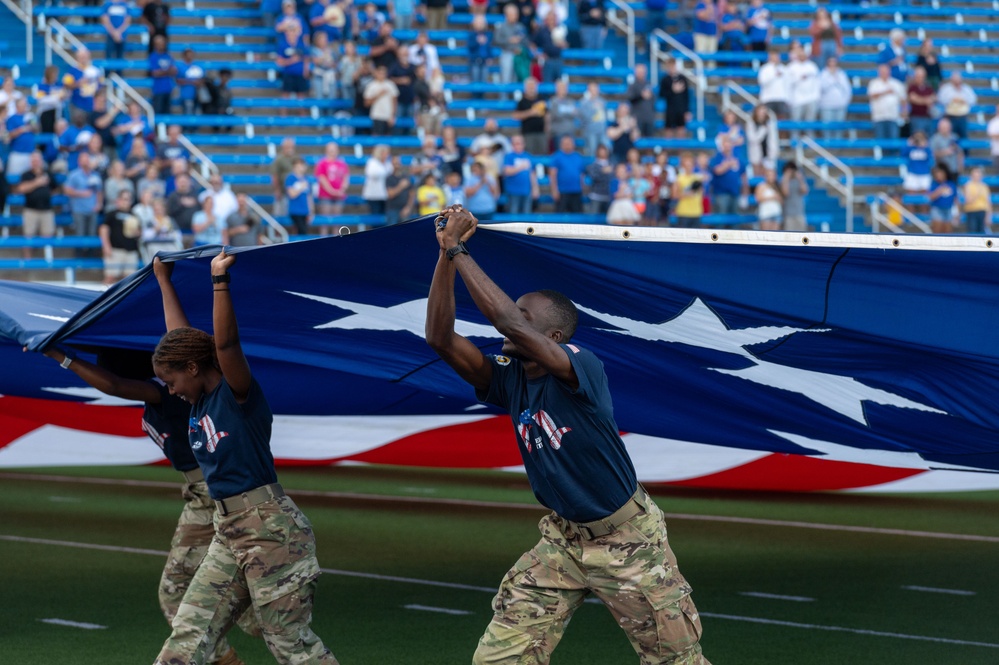 Angelo State University hosts Military Appreciation Night for Goodfellow members