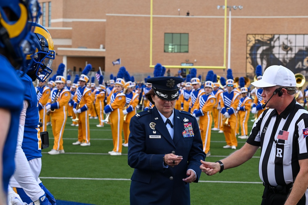 Angelo State University hosts Military Appreciation Night for Goodfellow members