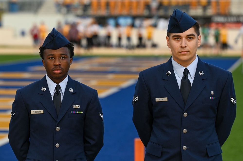 Angelo State University hosts Military Appreciation Night for Goodfellow members