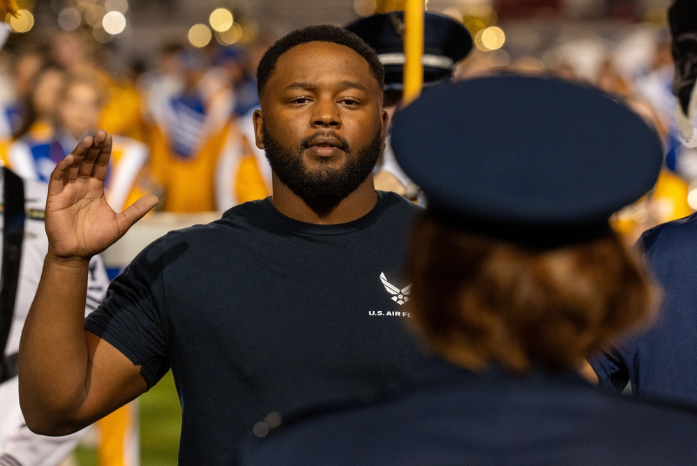 Angelo State University hosts Military Appreciation Night for Goodfellow members