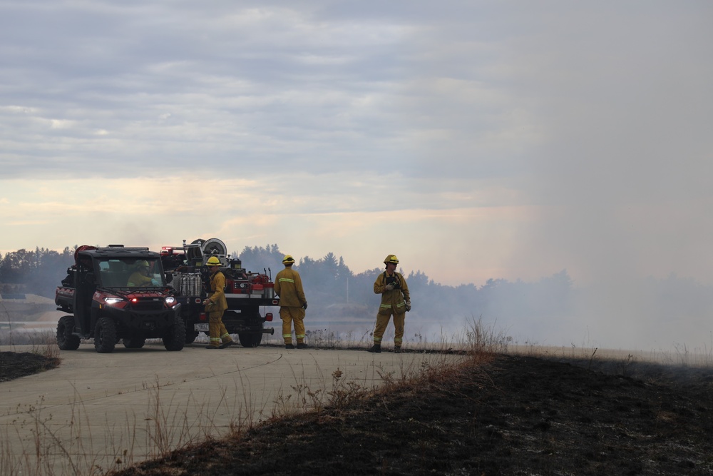 Fort McCoy conducts October prescribed burn during ‘spring-like’ conditions