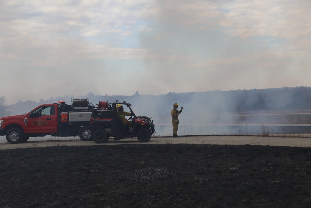 Fort McCoy conducts October prescribed burn during ‘spring-like’ conditions