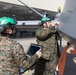 U.S. Marines with VMUT-2 conduct flight simulations and aircraft familiarization