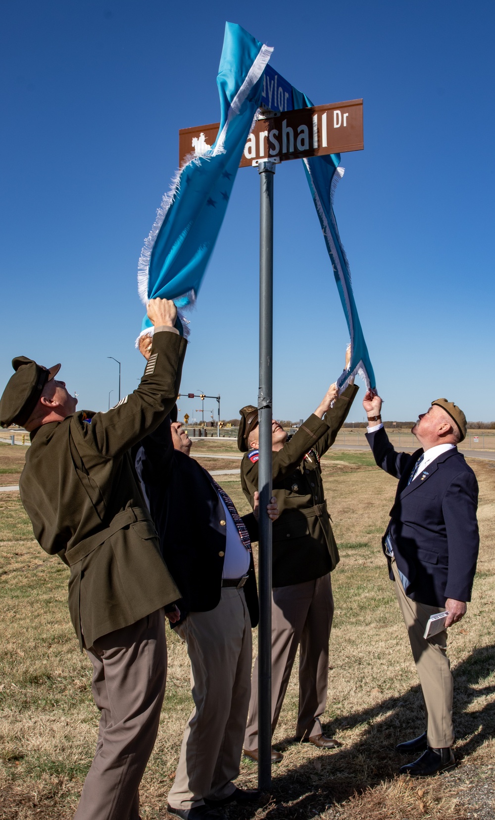 Medal of Honor Recipient Captain (R) Larry L. Taylor Street Renaming Ceremony