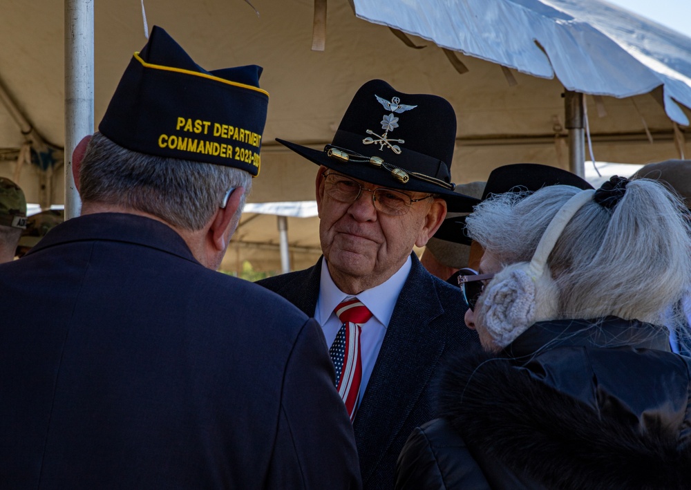 Medal of Honor Recipient Captain (R) Larry L. Taylor Street Renaming Ceremony