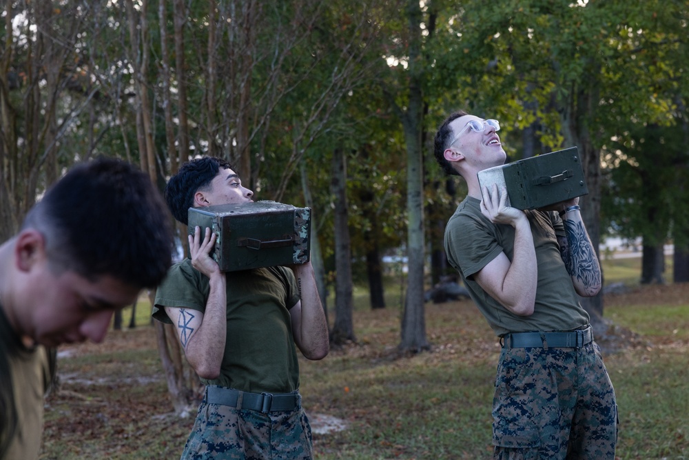 CLB-2 Conducts Battalion PT For Warrior Development Day