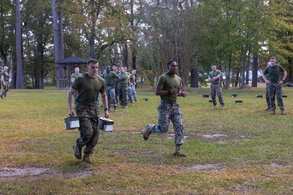 CLB-2 Conducts Battalion PT For Warrior Development Day