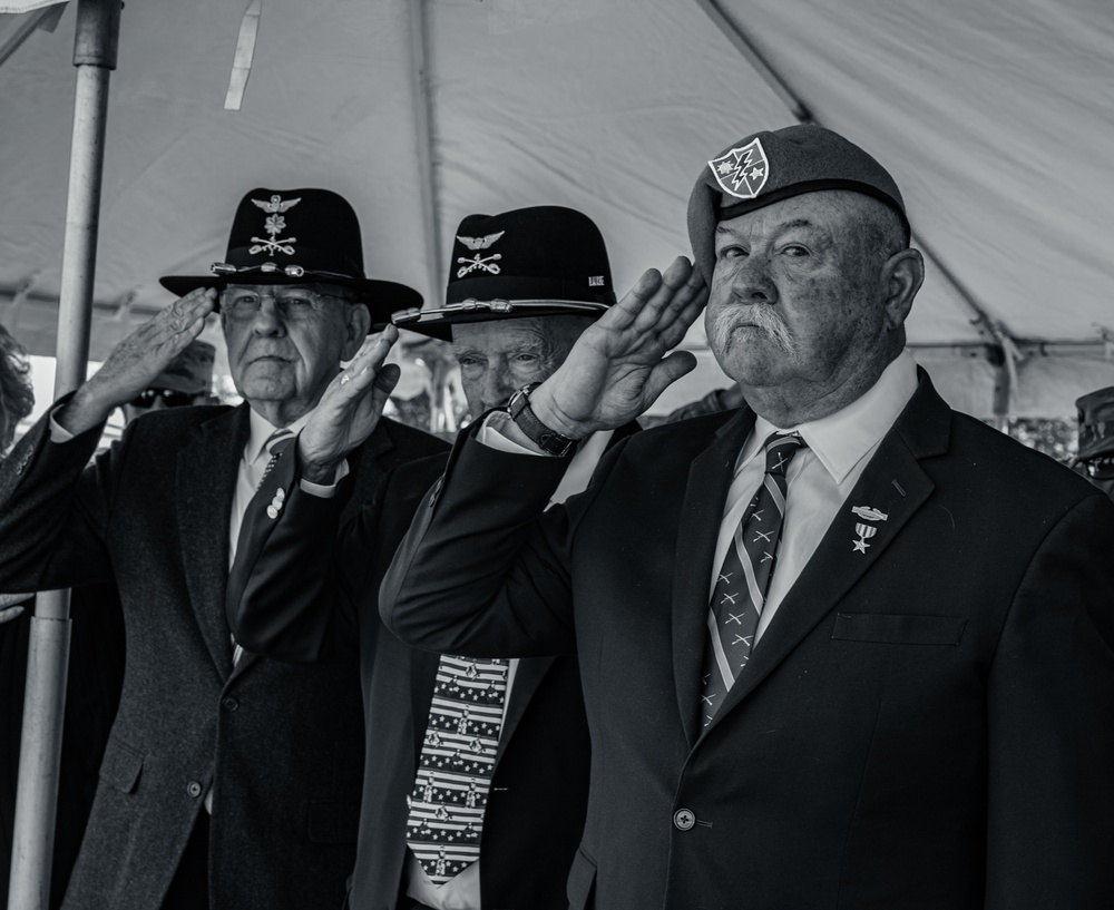 Medal of Honor Recipient Captain (R) Larry L. Taylor Street Renaming Ceremony