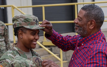 Sgt. 1st Class Alexis Seales Promotion Ceremony