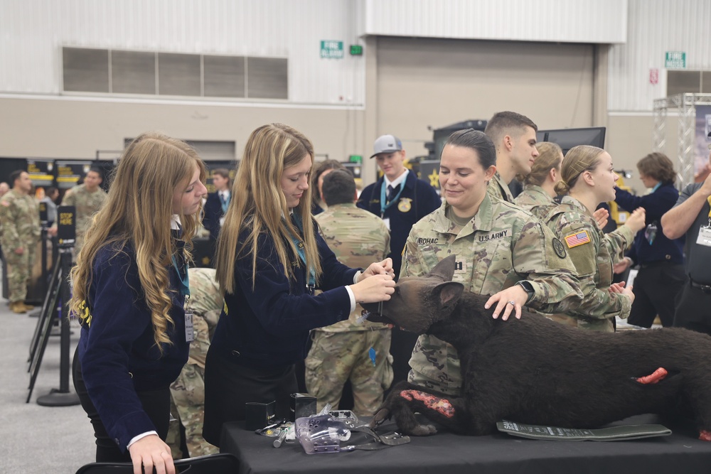 Army greets thousands of visitors during National Future Farmers of America convention