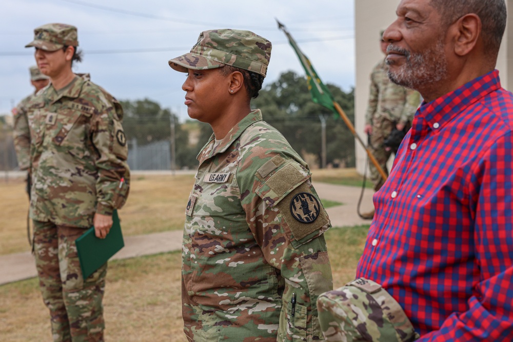 Sgt. 1st Class Alexis Seales Promotion Ceremony