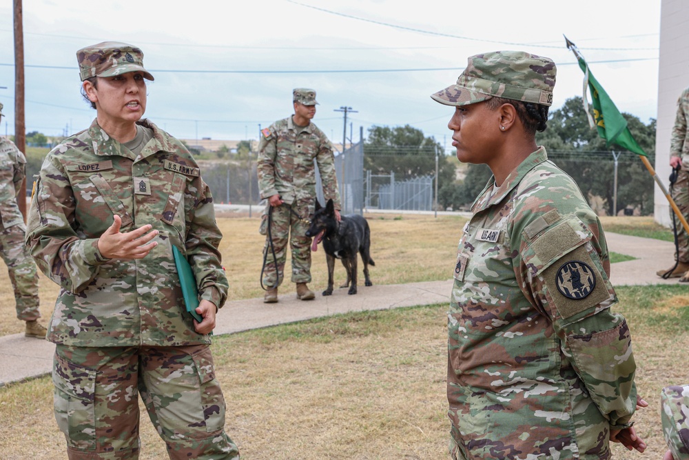 Sgt. 1st Class Alexis Seales Promotion Ceremony