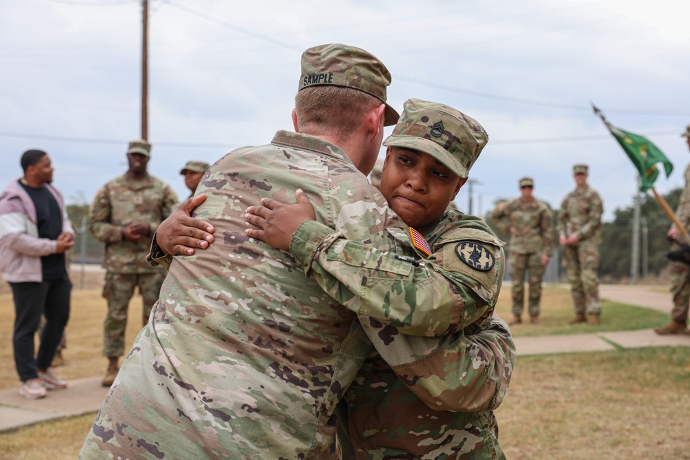 Sgt. 1st Class Alexis Seales Promotion Ceremony