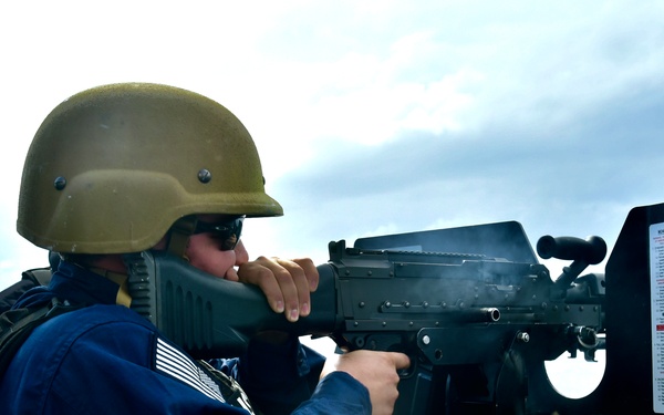 USS Winston S. Churchill Conducts Weapons Demo