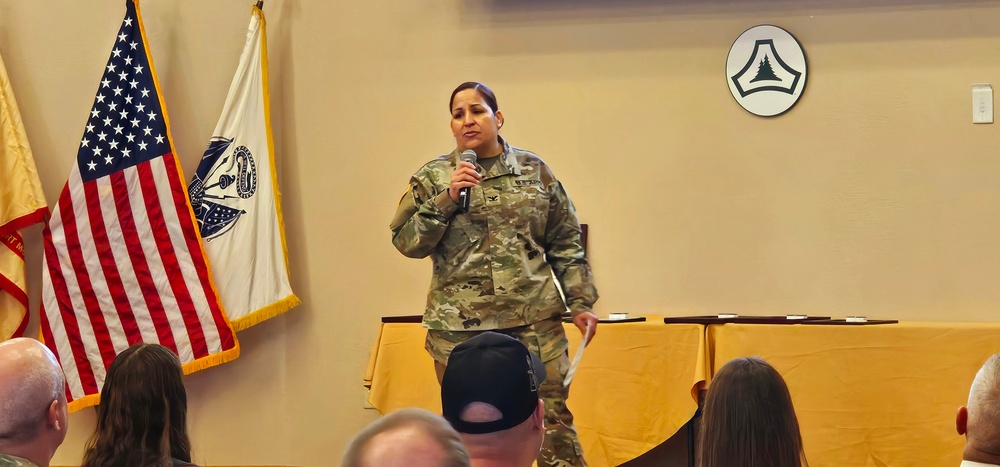 Fort McCoy Garrison commander holds October 2024 town hall meeting with workforce