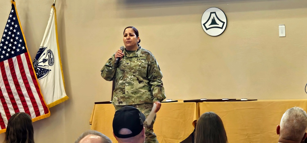 Fort McCoy Garrison commander holds October 2024 town hall meeting with workforce