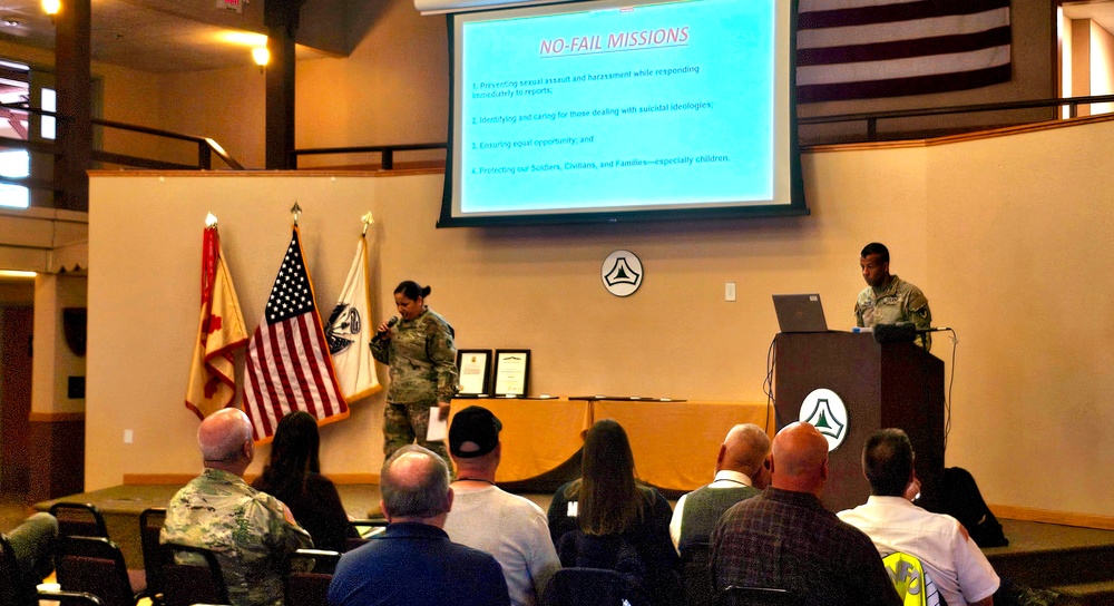 Fort McCoy Garrison commander holds October 2024 town hall meeting with workforce