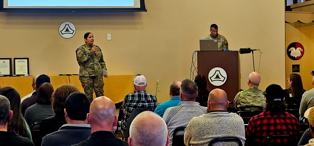 Fort McCoy Garrison commander holds October 2024 town hall meeting with workforce