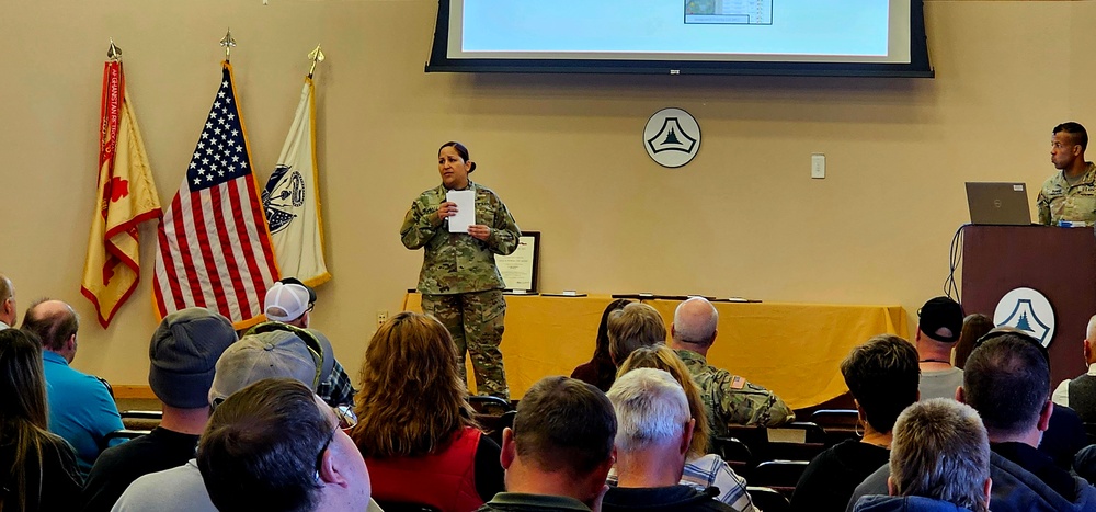 Fort McCoy Garrison commander holds October 2024 town hall meeting with workforce